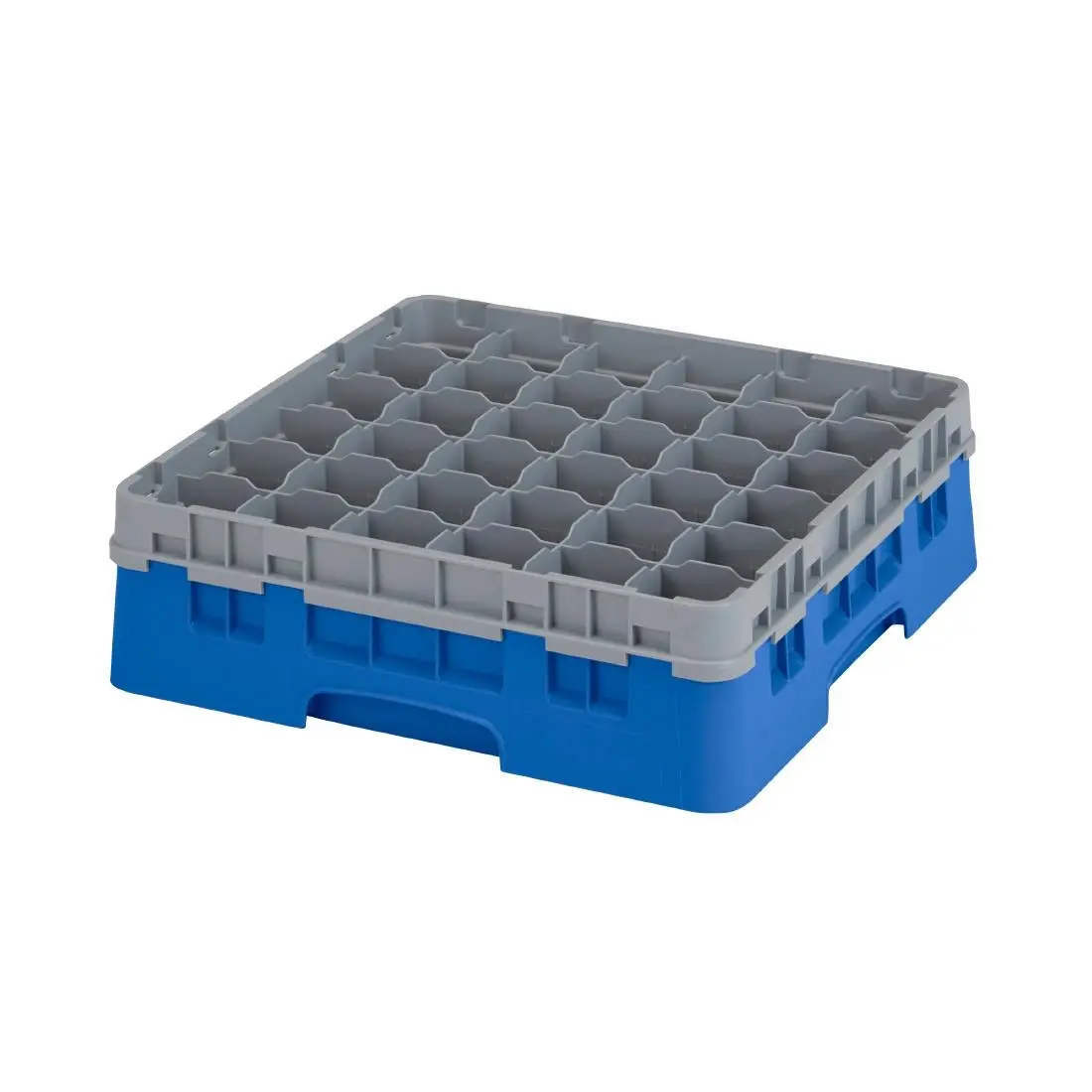 Cambro Camrack Blue 36 Compartments Max Glass Height 279mm CZ123
