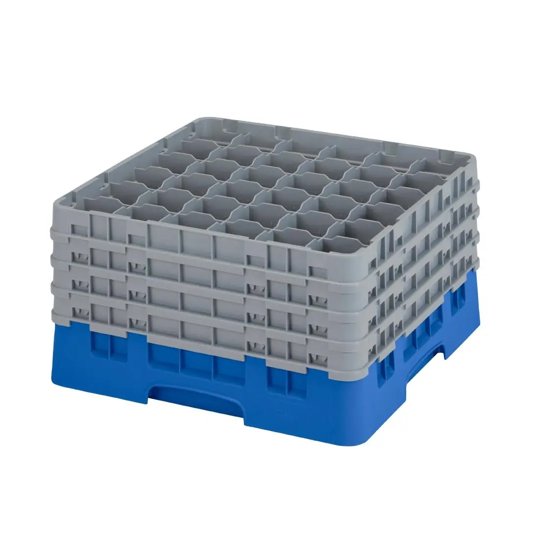 Cambro Camrack Blue 36 Compartments Max Glass Height 238mm CZ129
