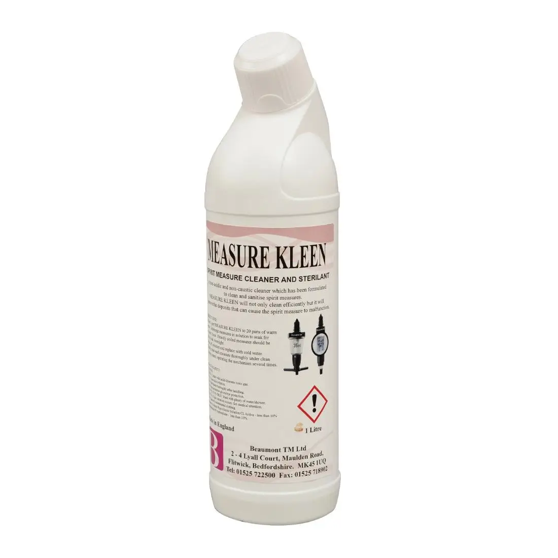 Beaumont Liquid Measure Cleaner 1Ltr (6 