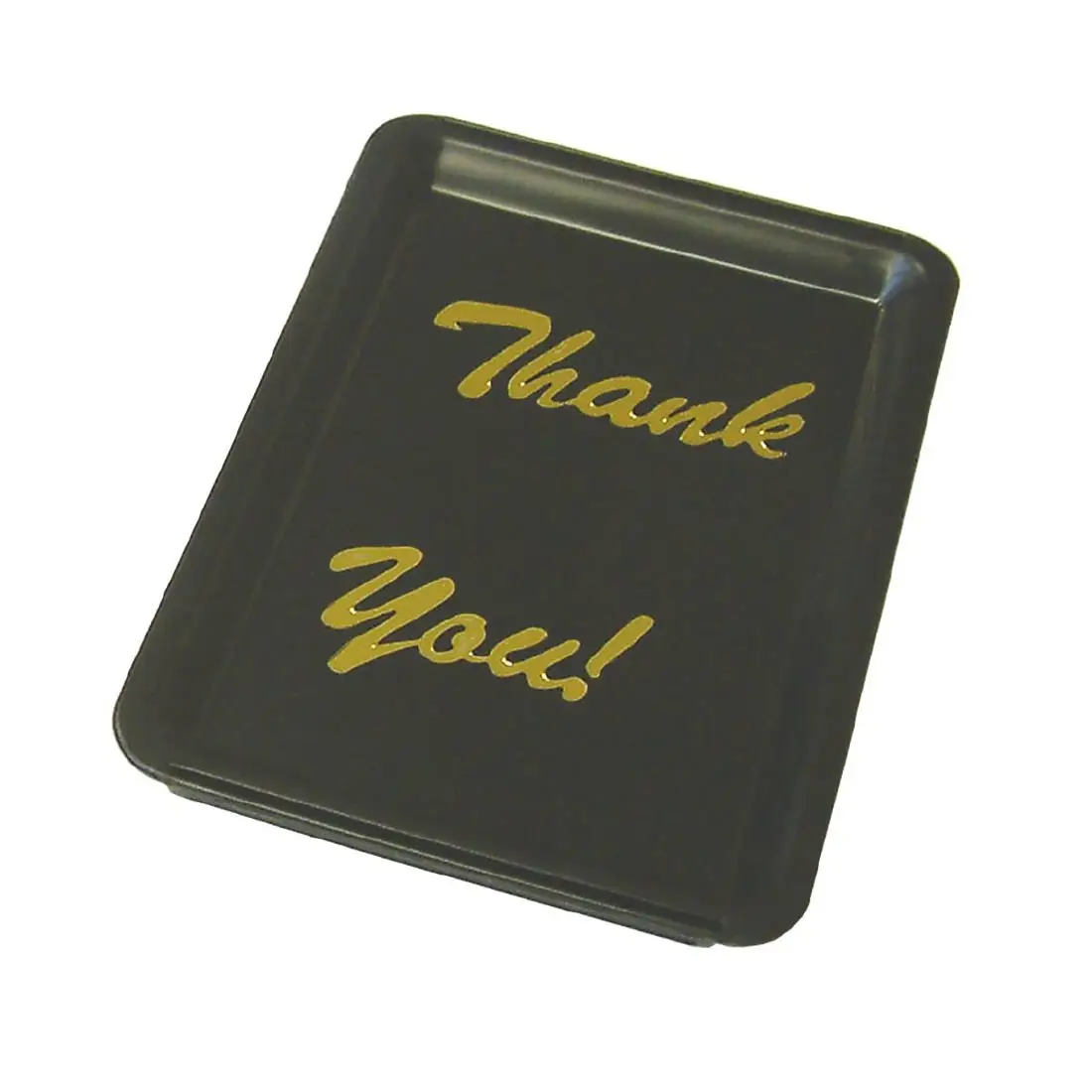 Beaumont Thank You Tip Tray Black CZ493