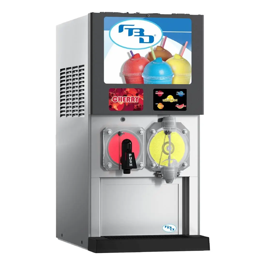 Blue Ice Fizzy Slush Machine 2x 3.7Ltr T180-MULTI CZ951