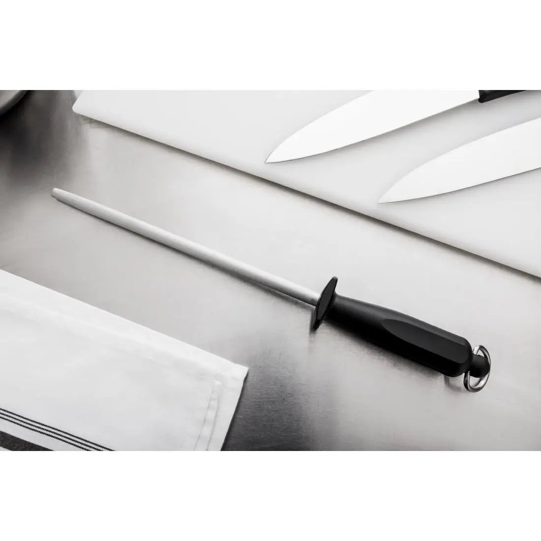 Victorinox Knife Sharpening Steel 25cm D131 - Image 5