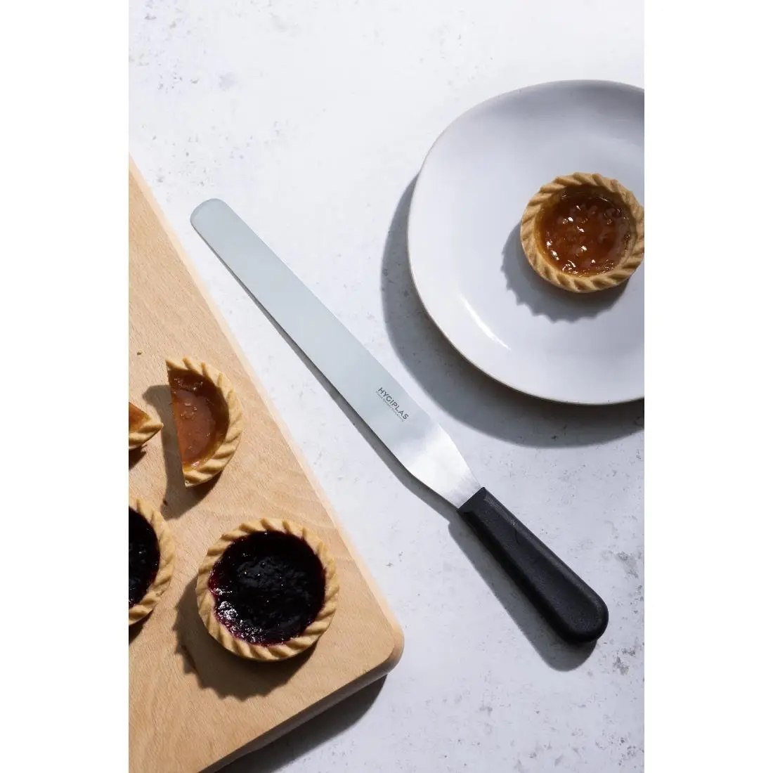 Hygiplas Straight Blade Palette Knife Black 25.5cm D406 - Image 6