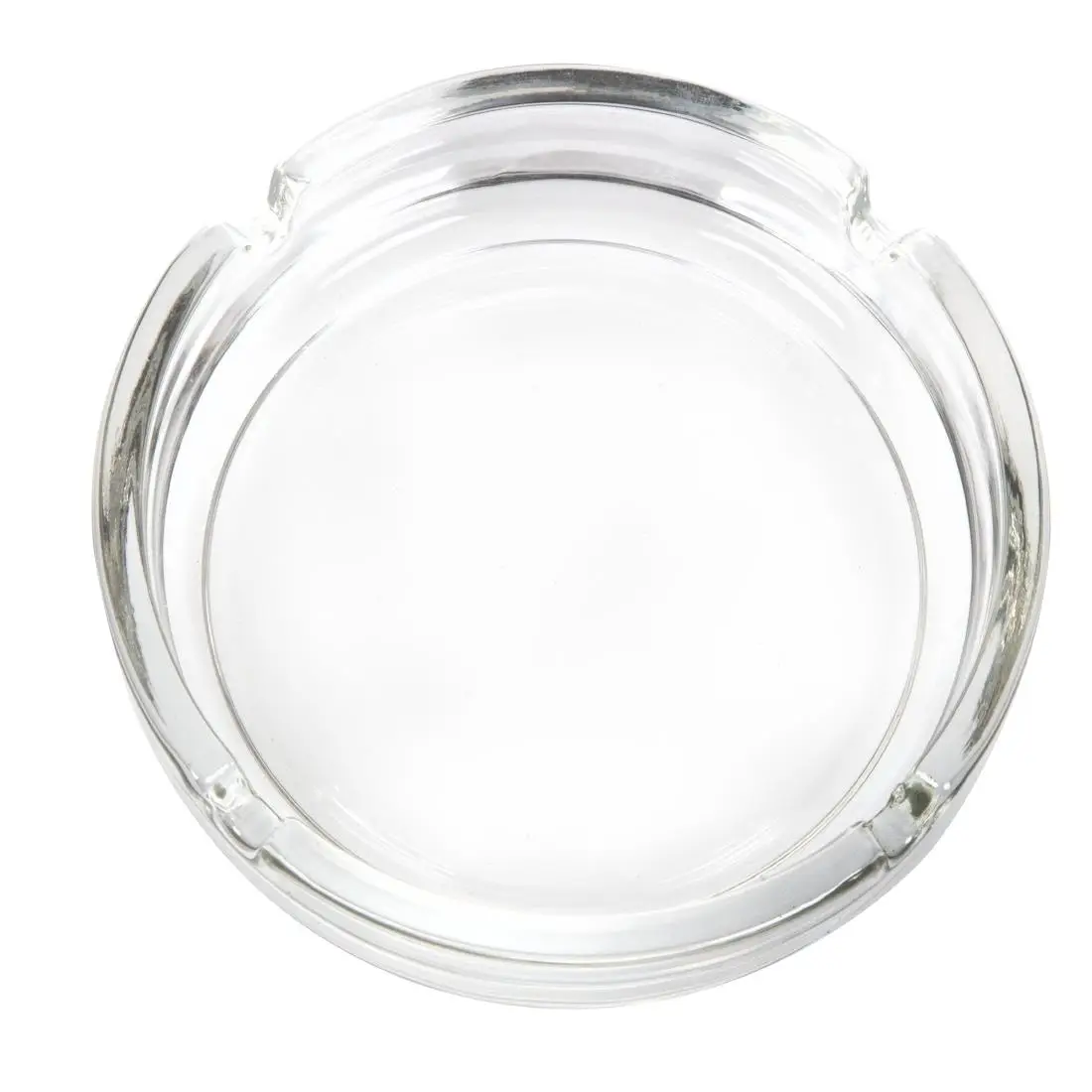 Olympia Small Stackable Glass Ashtrays (24 Pack) D865 - Image 3