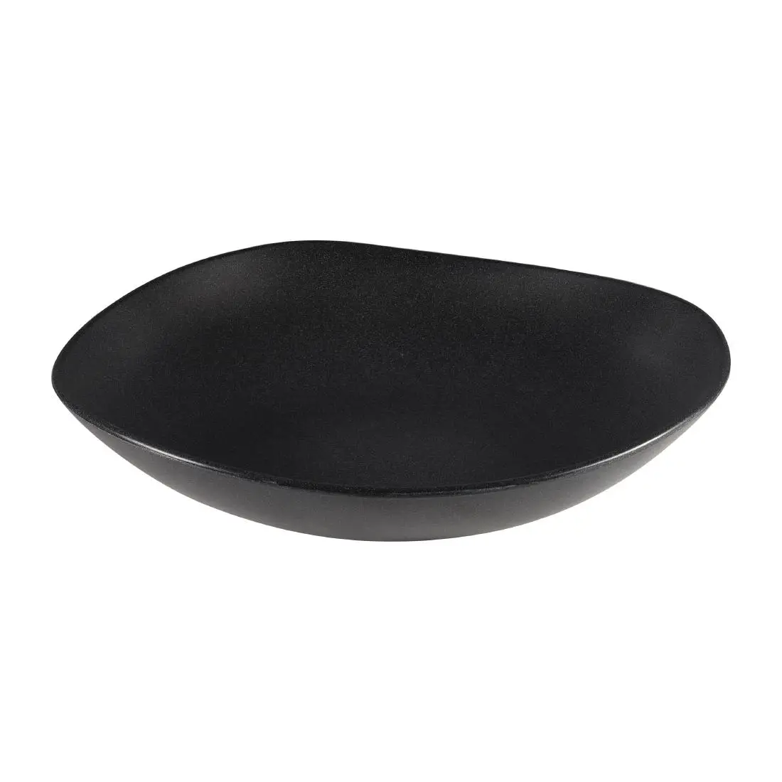 Alchemy Melamine Trace Granite Black Melamine Bowls 380mm (2 Pack) DA218 - Image 2