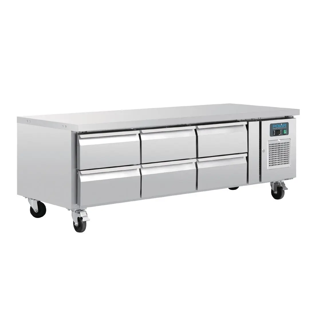 Polar U-Series Six Drawer Chef Base Counter Fridge DA465