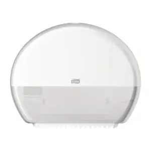 Tork Mini Jumbo Toilet Roll Dispenser White T2 DB463