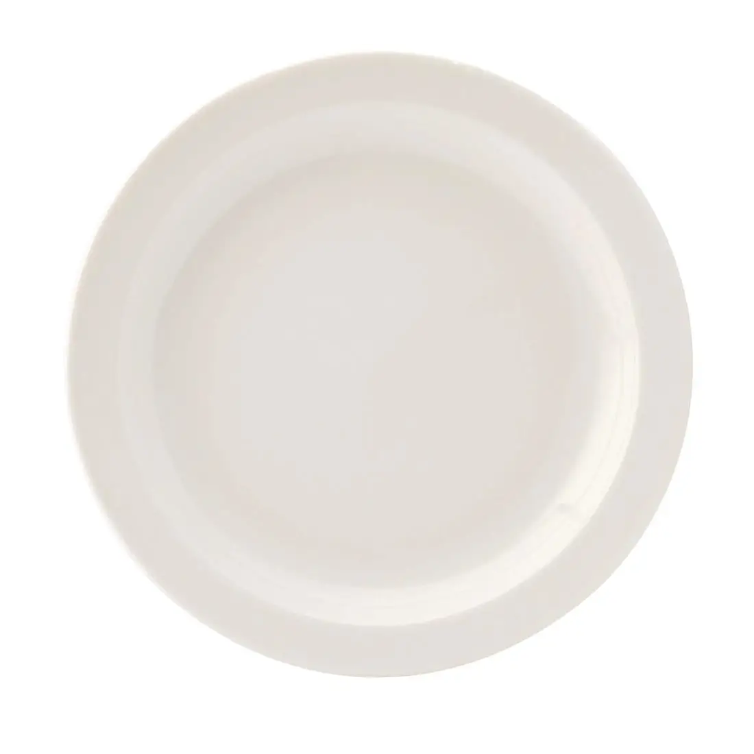 Utopia Pure White Narrow Rim Plates 167mm (36 Pack) DB610