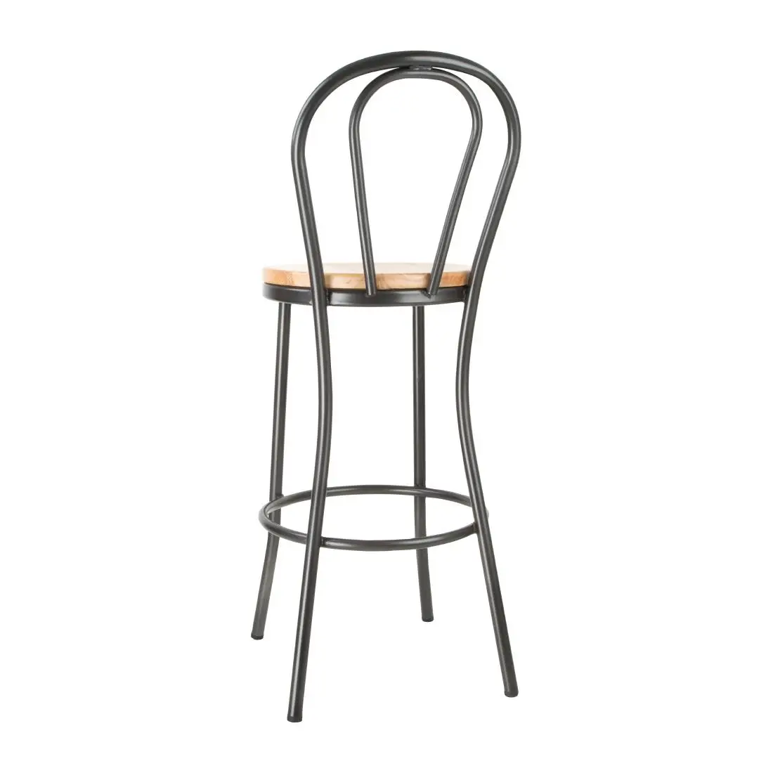 Bolero Clarisse High Stools Metallic Grey DC179 - Image 4