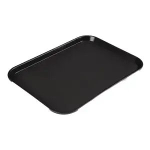 Cambro PP Rectangular Tray Black 300x410mm DE312
