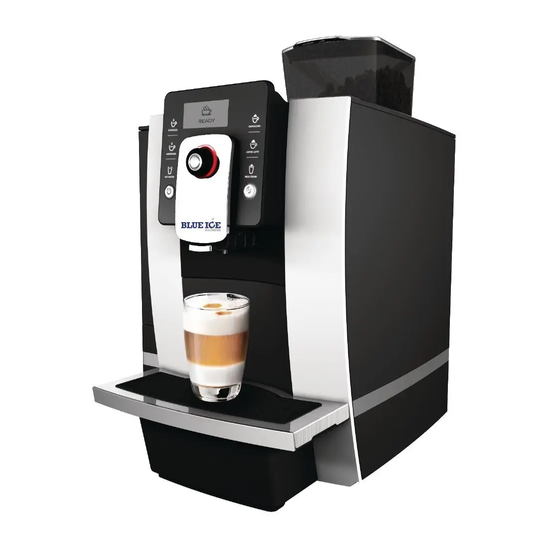 Blue Ice Azzurri Grande Automatic Bean to Cup Coffee Machine DF097