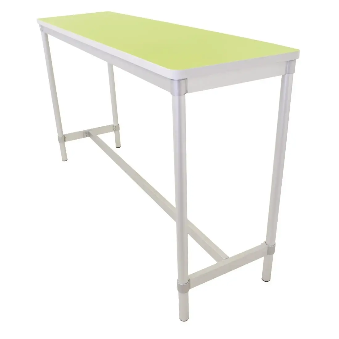 Gopak Enviro Indoor Bright Green Rectangle Poseur Table 1200mm DG131-BG