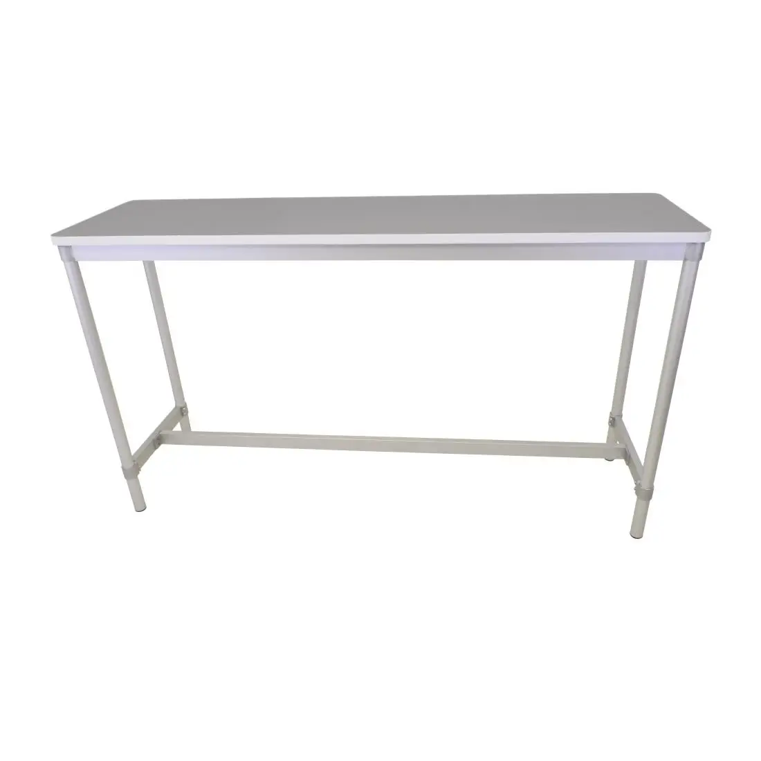 Gopak Enviro Indoor Storm Grey Rectangle Poseur Table 1200mm DG131-SG - Image 2
