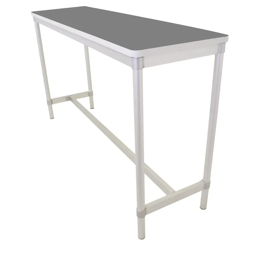 Gopak Enviro Indoor Storm Grey Rectangle Poseur Table 1200mm DG131-SG