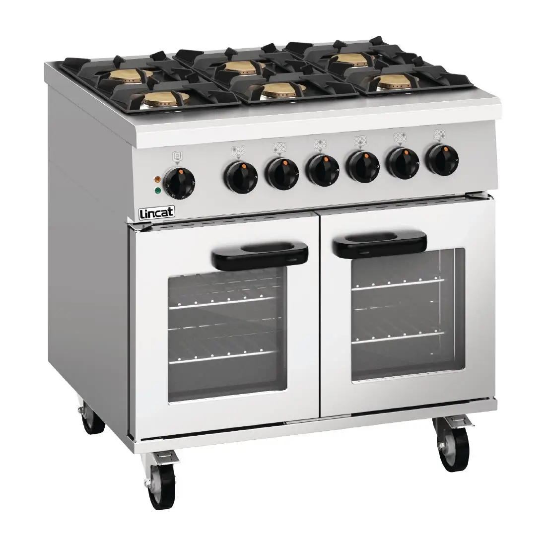 Lincat Phoenix Natural Gas Dual Fuel Oven Range 6 Burners PHDR01/N DG285-N