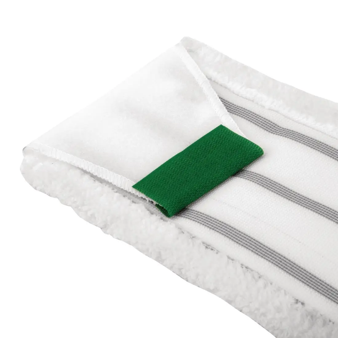 SYR Microfibre 400mm Flat Mop Head Green DK217 - Image 4