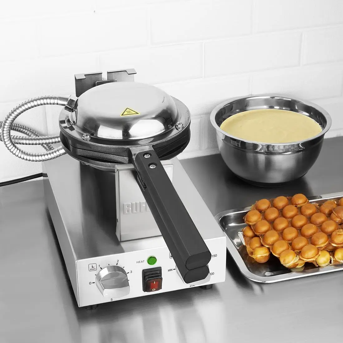 Buffalo Bubble Waffle Maker DK229 - Image 8