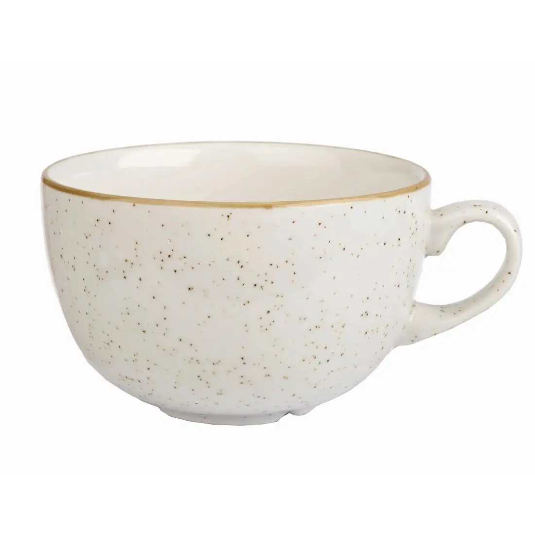 Churchill Stonecast Cappuccino Cups Barley White 12oz (12 Pack) DK531