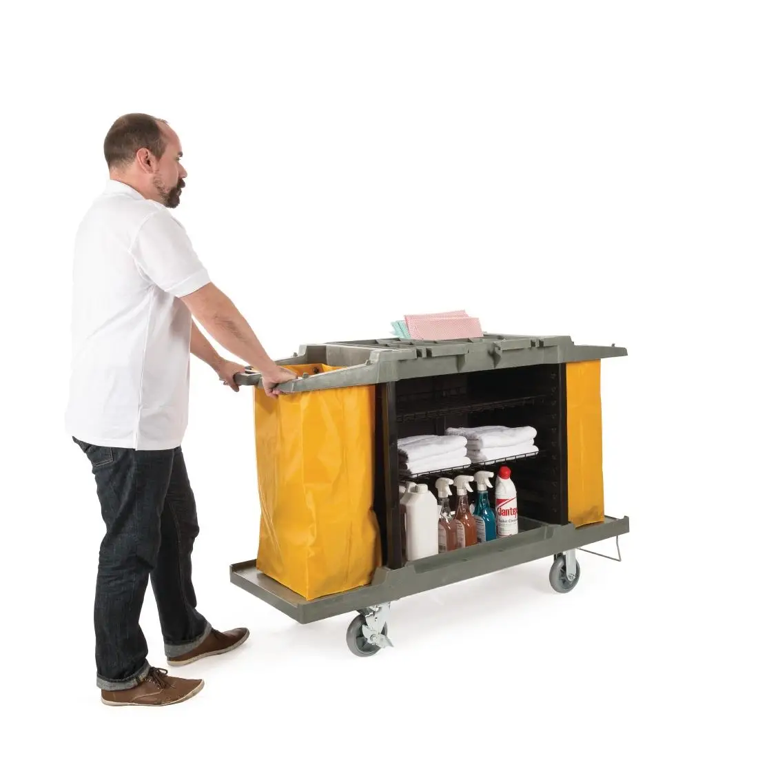 Jantex Housekeeping Trolley DL011 - Image 5
