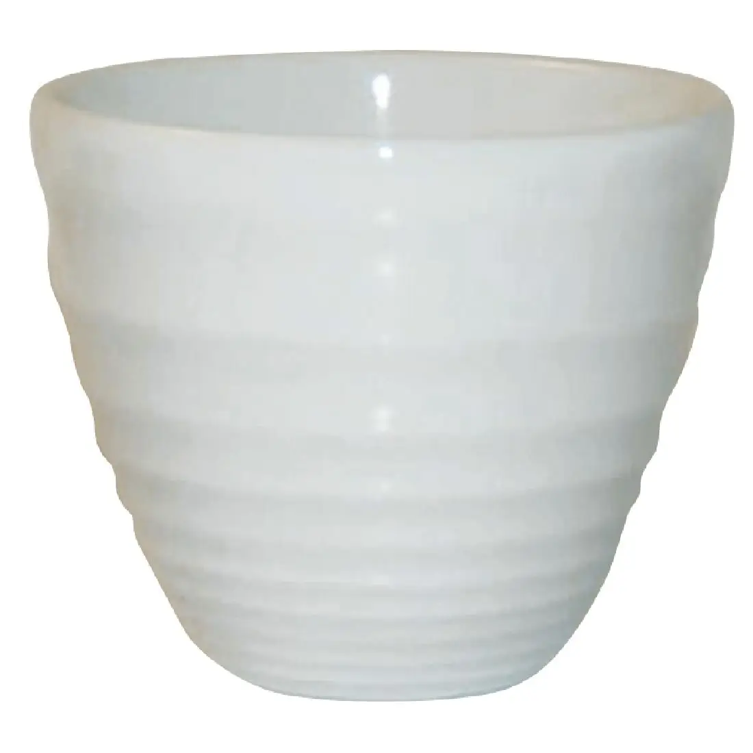 Churchill Bit on the Side White Ripple Chip Mugs 284ml (12 Pack) DL411