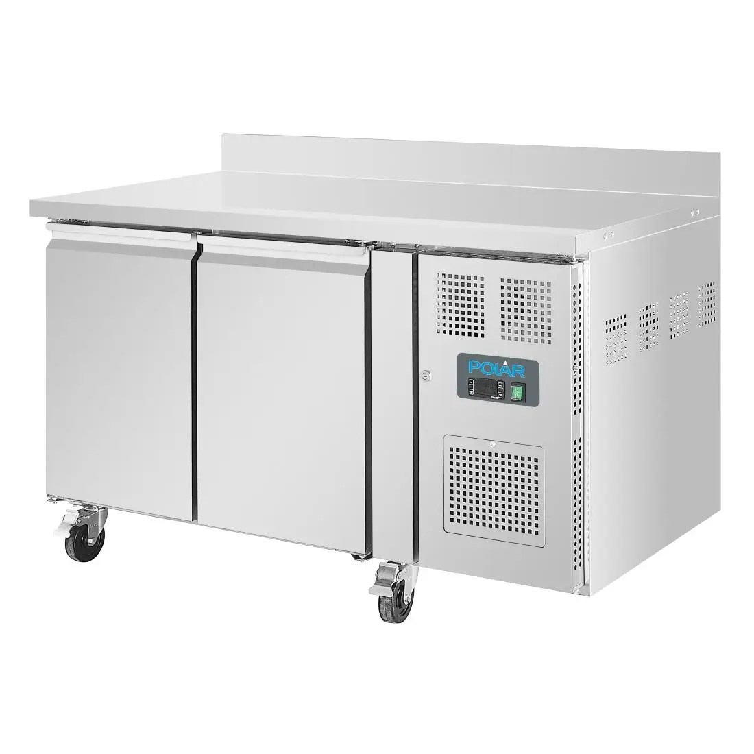 Polar U-Series Double Door Counter Freezer with Upstand 282Ltr DL916 - Image 3