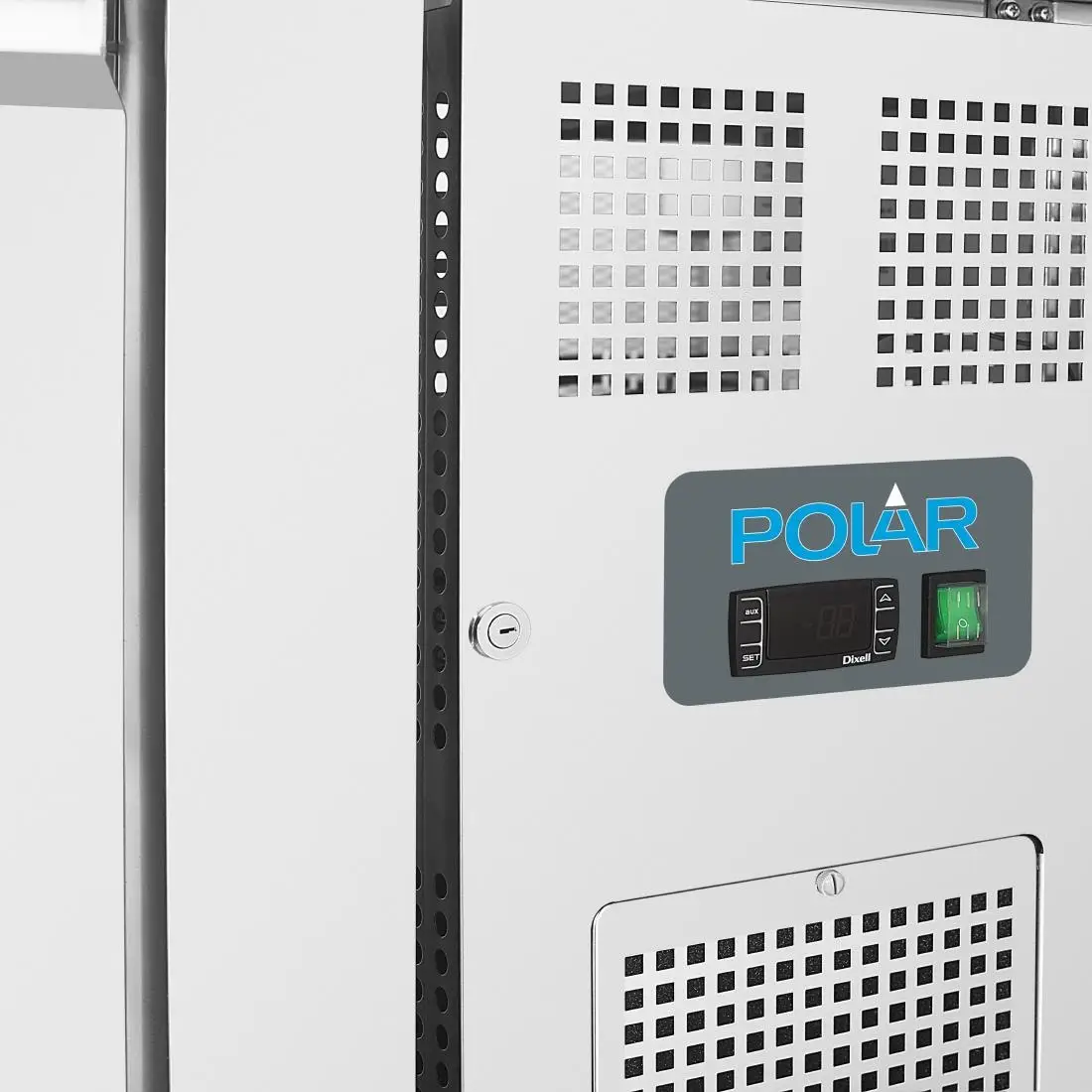 Polar U-Series Triple Door Counter Freezer with Upstand 417Ltr DL917 - Image 5