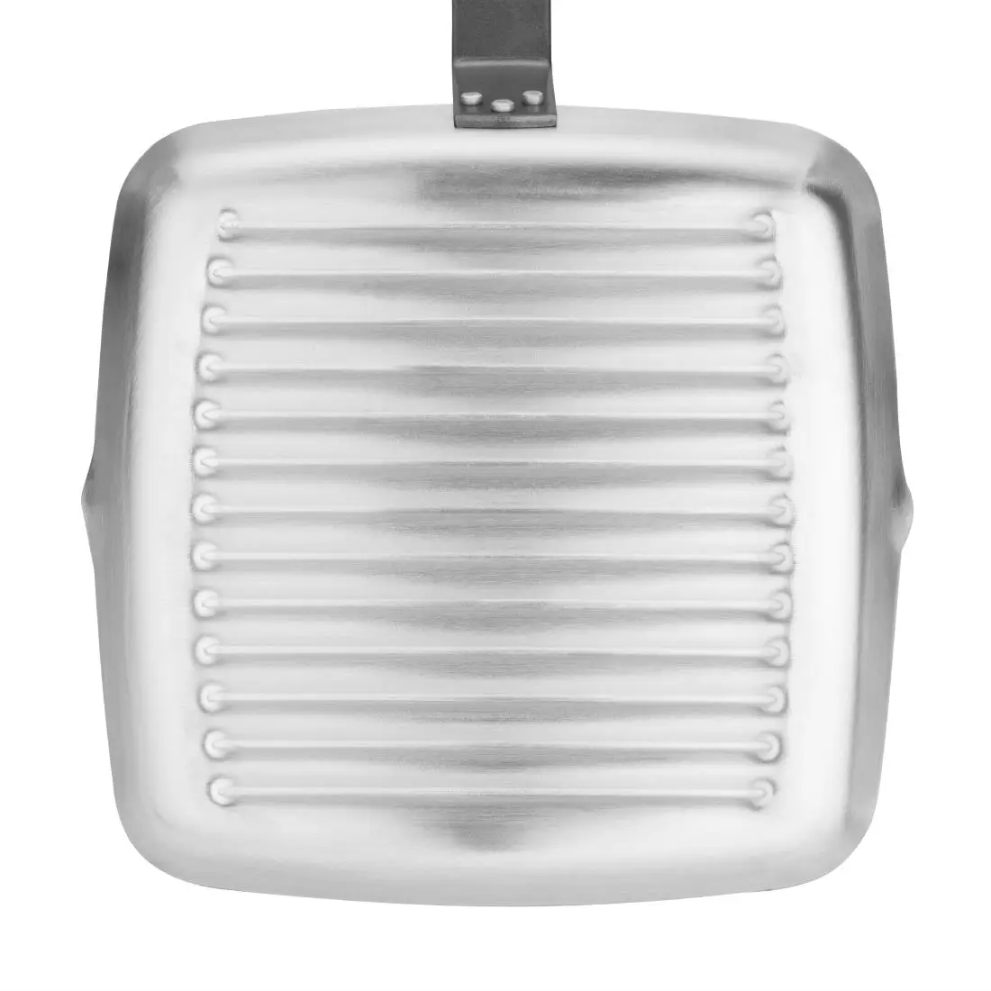 Vogue Aluminium Square Non-Stick Teflon Ribbed Skillet Pan 24cm DL942 - Image 4