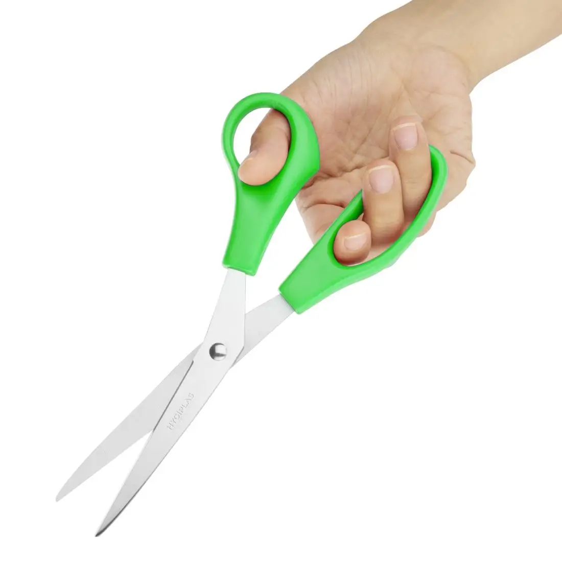 Hygiplas Green Colour Coded Scissors DM039 - Image 5