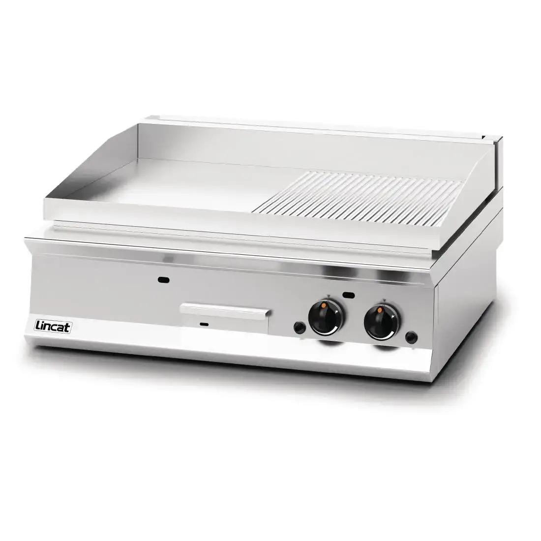 Lincat Opus 800 Half Ribbed Propane Gas Griddle OG8202/R/P DM547-P - Image 2