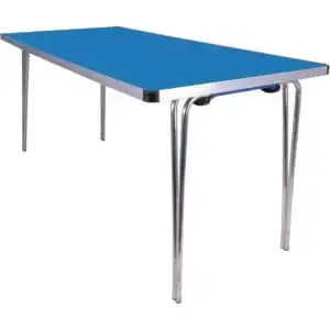 Gopak Contour Folding Table Blue 5ft DM607