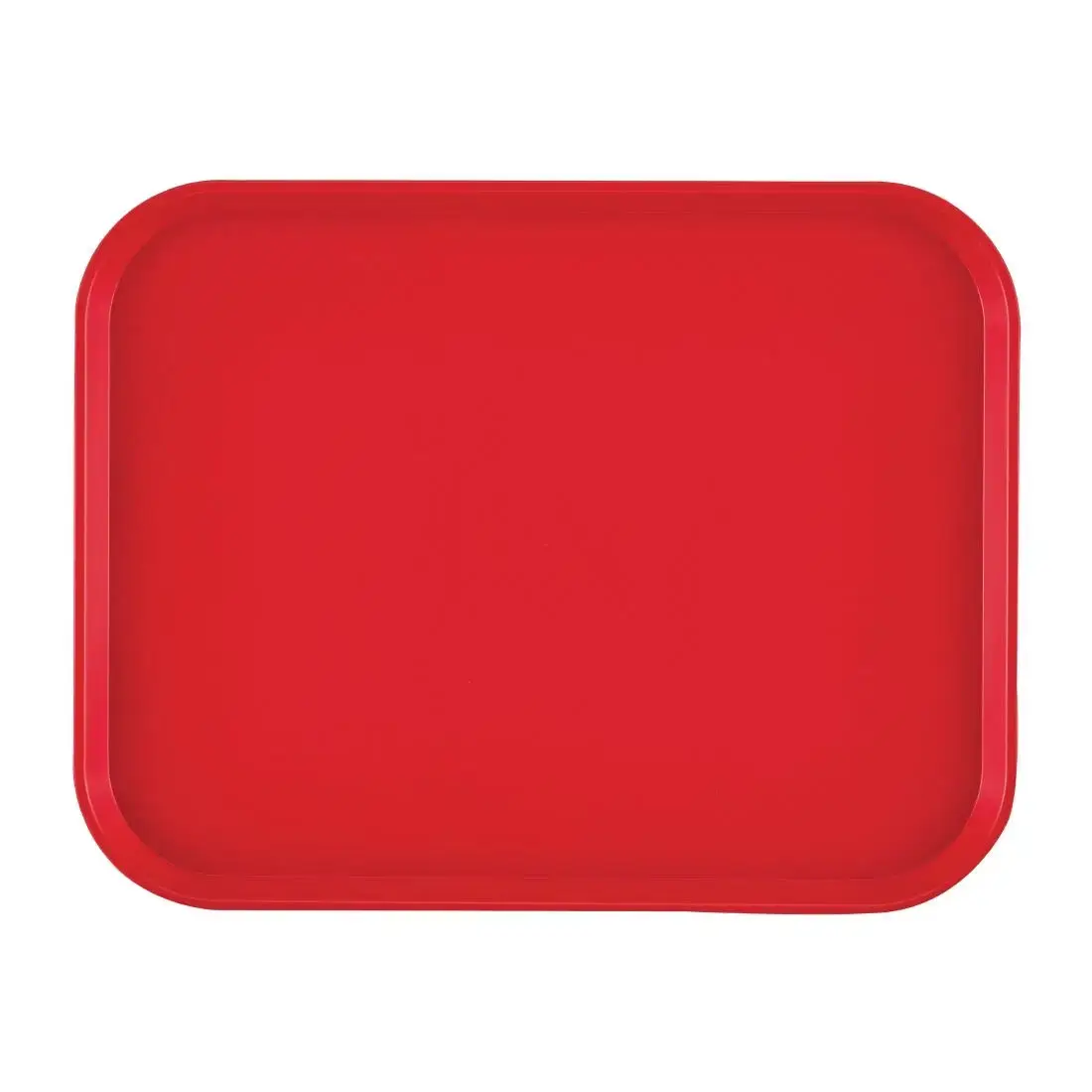 Cambro PP Rectangular Tray Red 300x410mm DM800