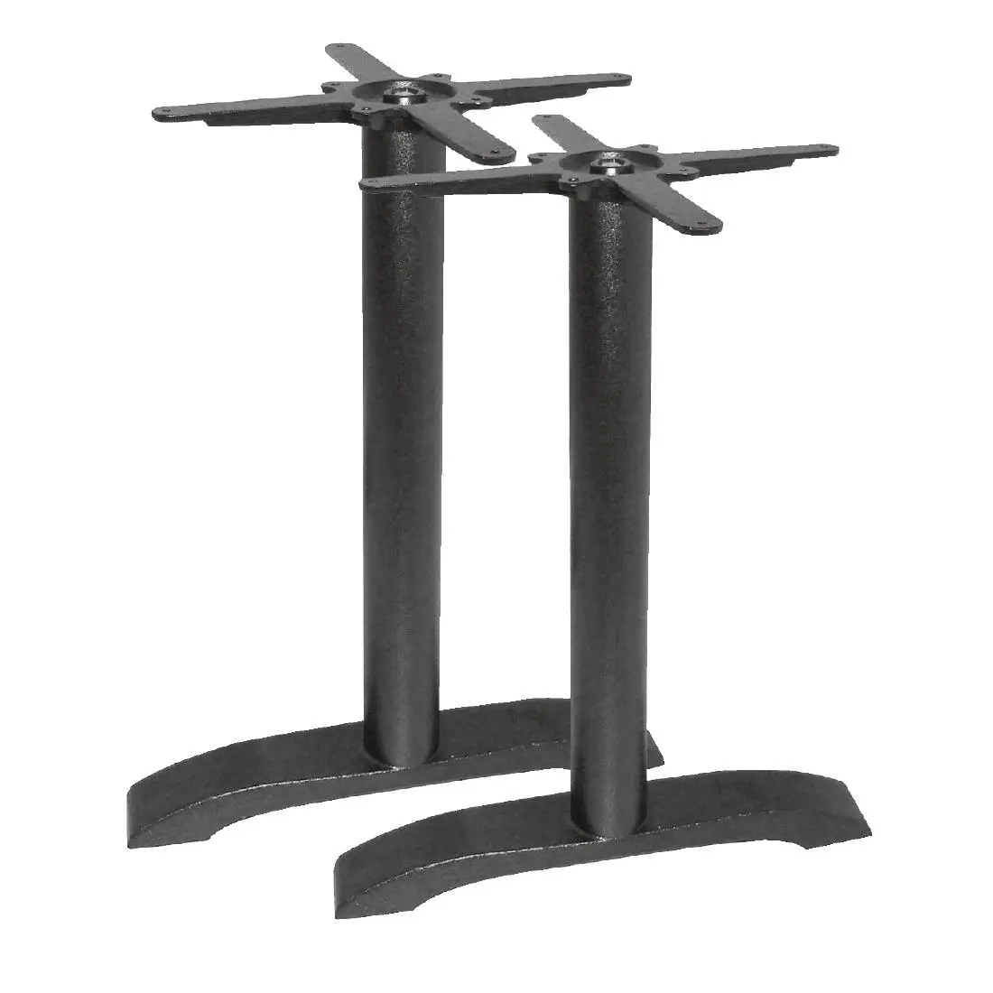 Bolero Cast Iron Twin Leg Table Base (2 Pack) DN642
