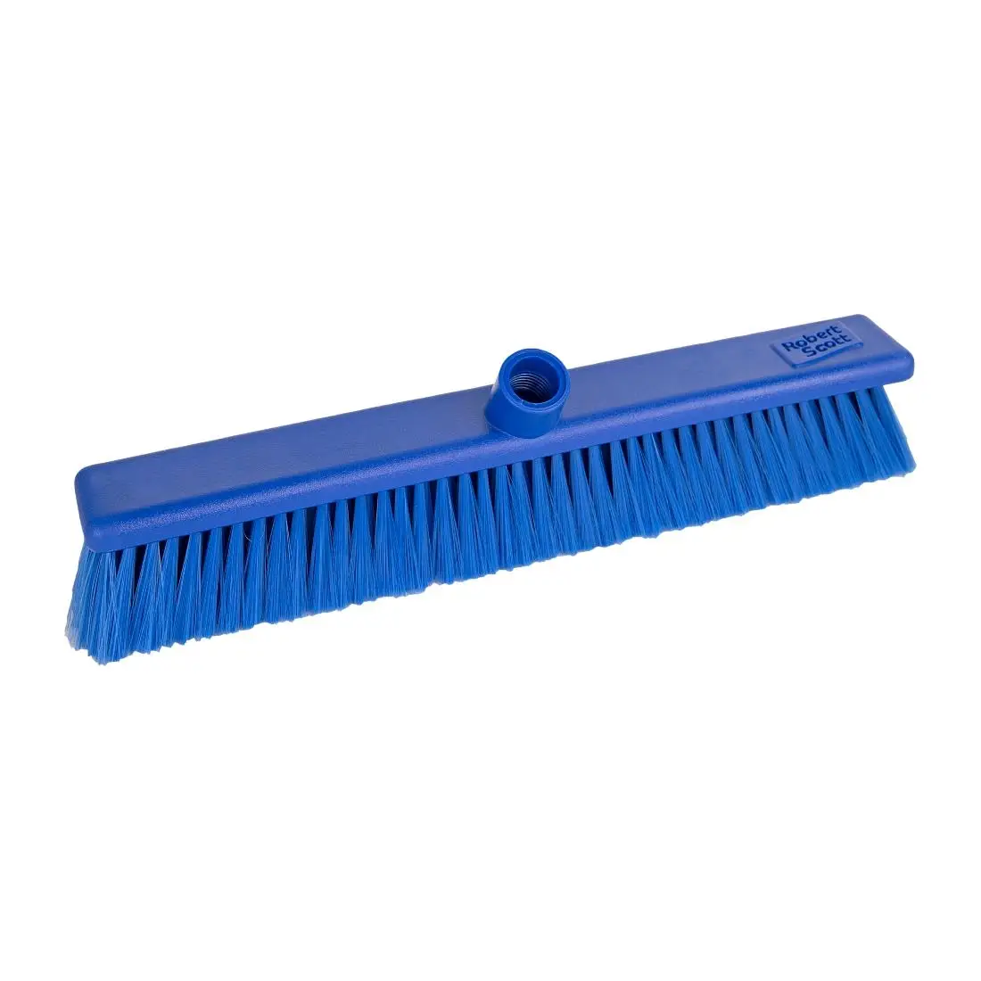 Jantex Hygiene Broom Soft Bristle Blue 18" DN832