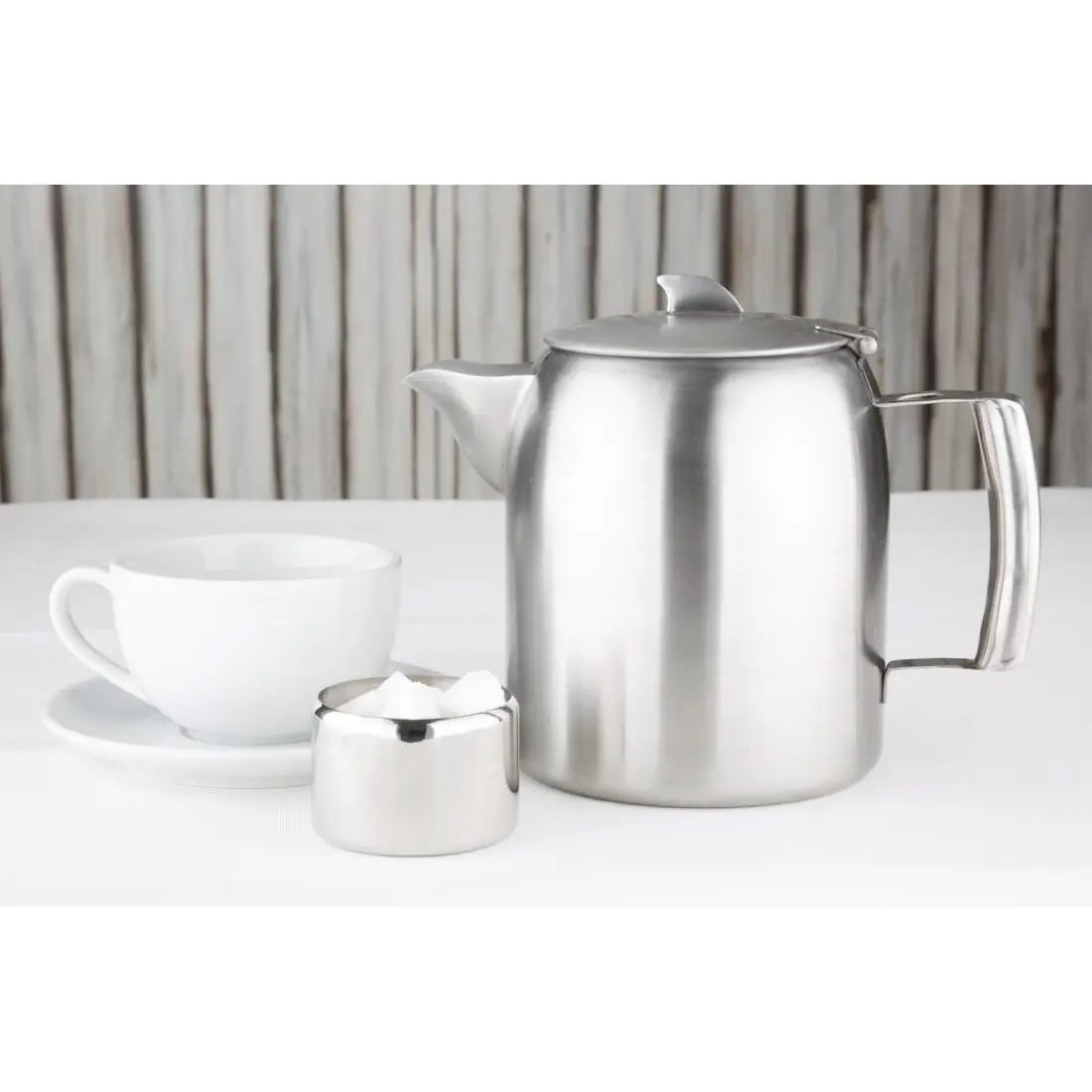 Olympia Airline Teapot Stainless Steel 1.6Ltr DP125 - Image 4