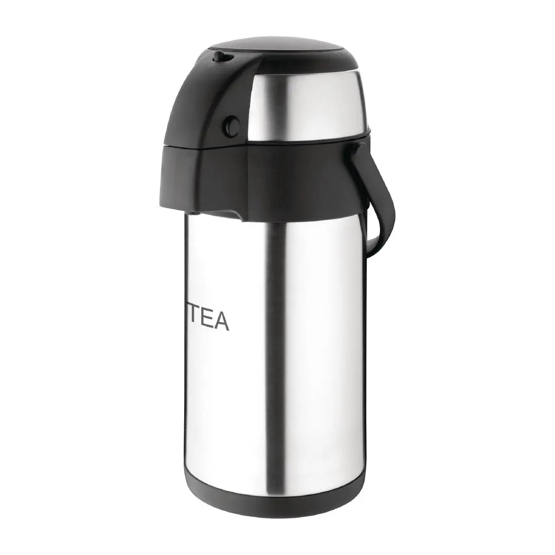 Olympia Pump Action Airpot Etched 'Tea' 3Ltr DP127
