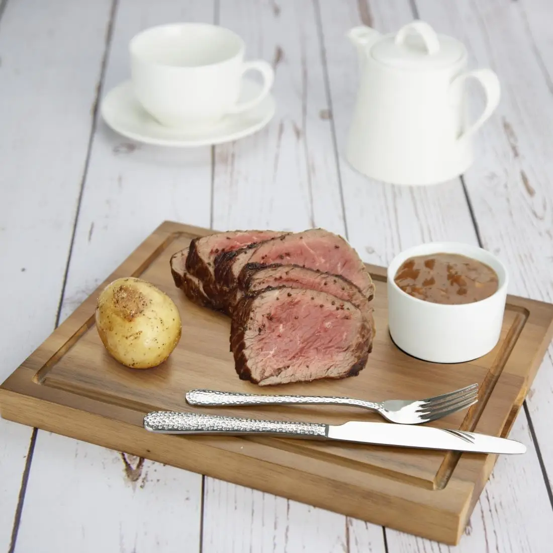 Olympia Large Acacia Steak Board DP139 - Image 5