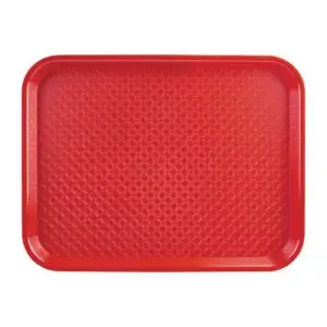 Olympia Kristallon PP Rectangular Tray Red 275x353mm DP213
