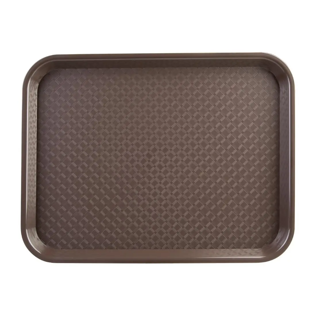 Olympia Kristallon PP Rectangular Tray Brown 275x353mm DP218