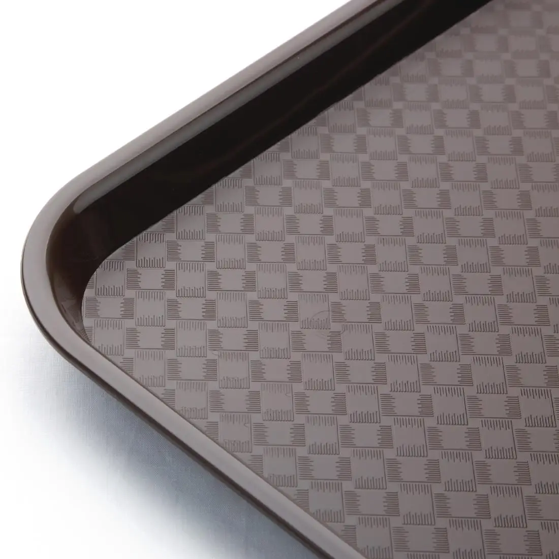 Olympia Kristallon PP Rectangular Tray Brown 275x353mm DP218 - Image 3