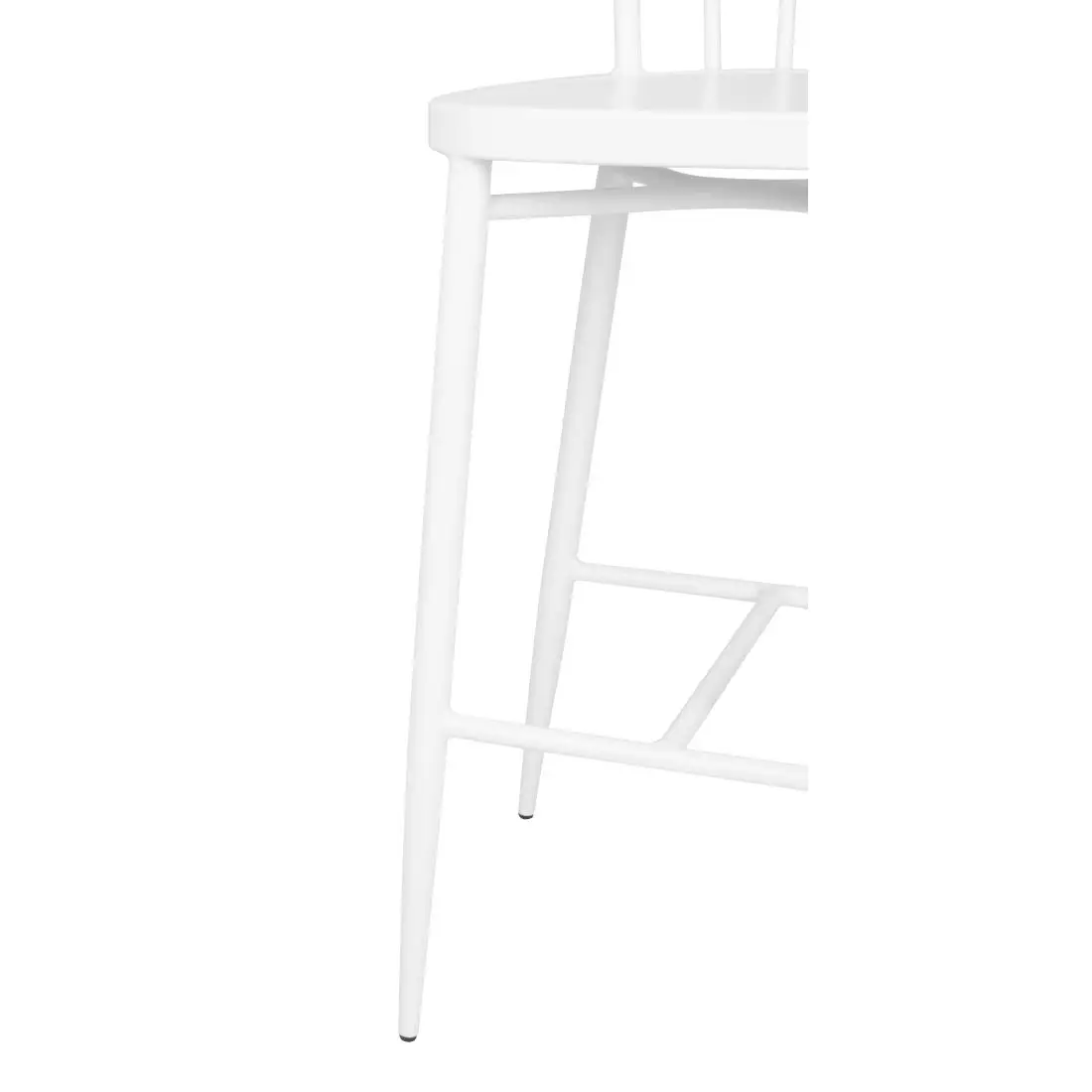 Bolero Windsor Aluminium White High Stools (2 Pack) DP719 - Image 4