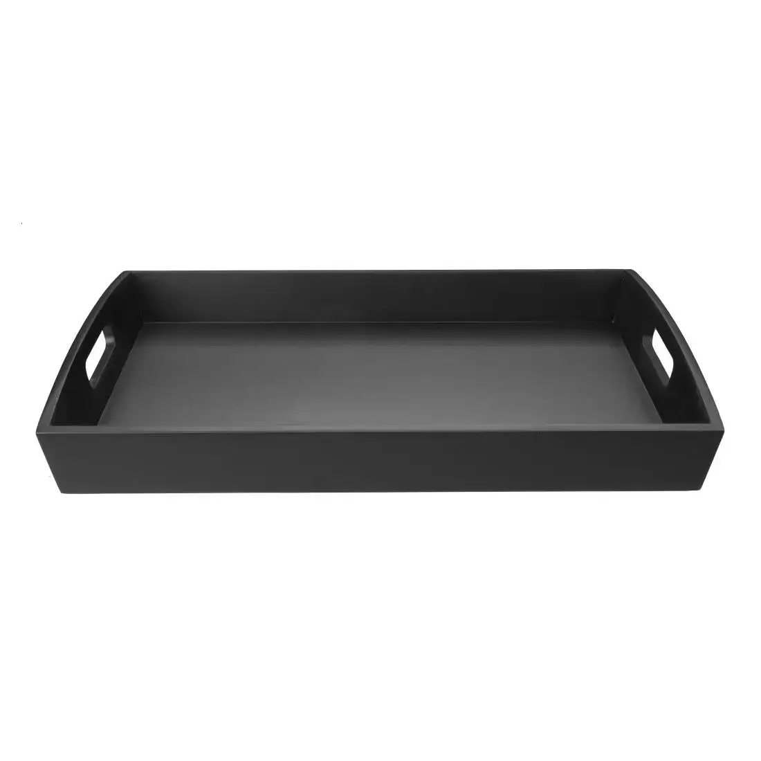 Olympia Bamboo Rectangular Serving Tray Black 350x510mm DP883