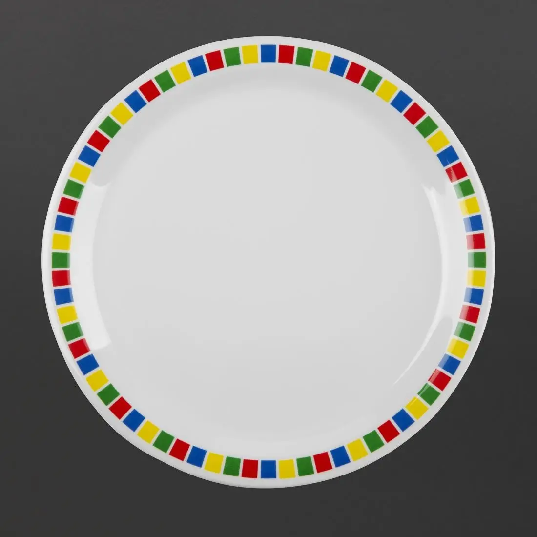Olympia Kristallon Fairground Melamine Dinner Plates 230mm (12 Pack) DP981 - Image 3