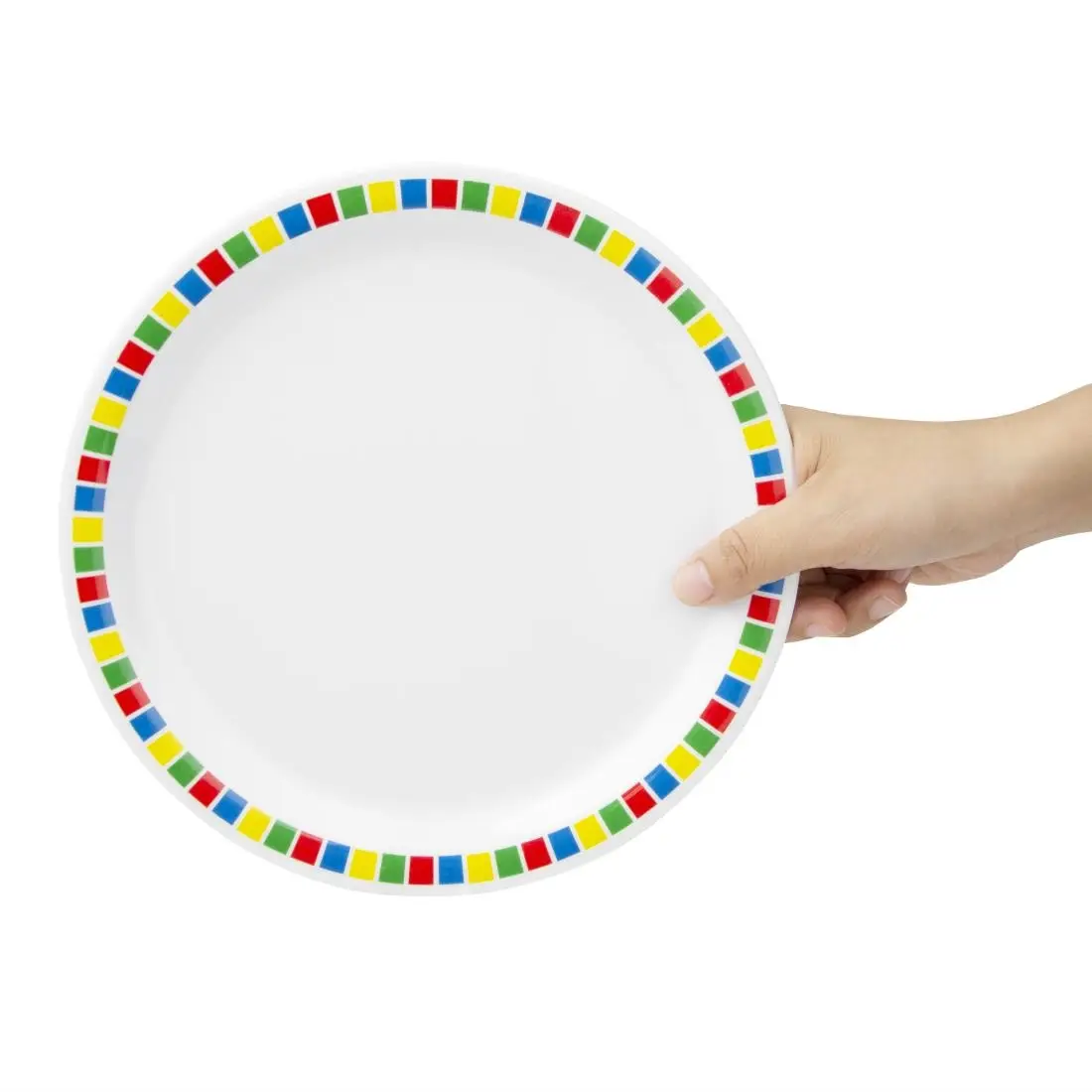 Olympia Kristallon Fairground Melamine Dinner Plates 230mm (12 Pack) DP981 - Image 6