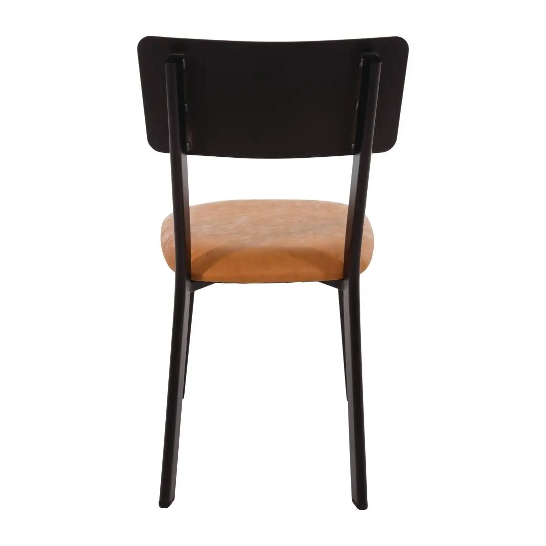 Bolero Metal & PU Side Chairs Vintage Camel (4 Pack) DR300 - Image 5