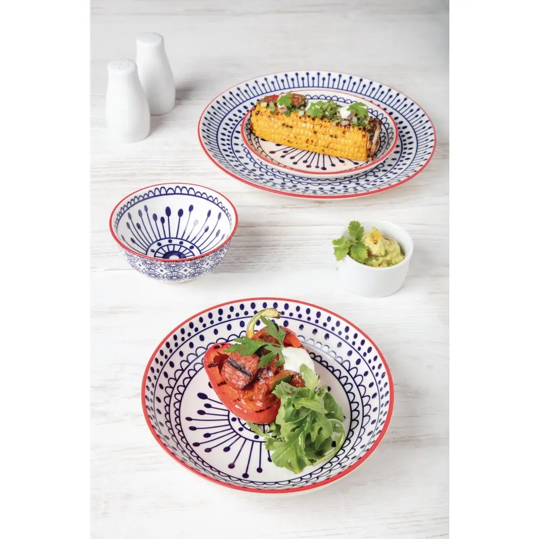 Olympia Whiteware Salt Shakers 90mm (12 Pack) C213 - Image 4