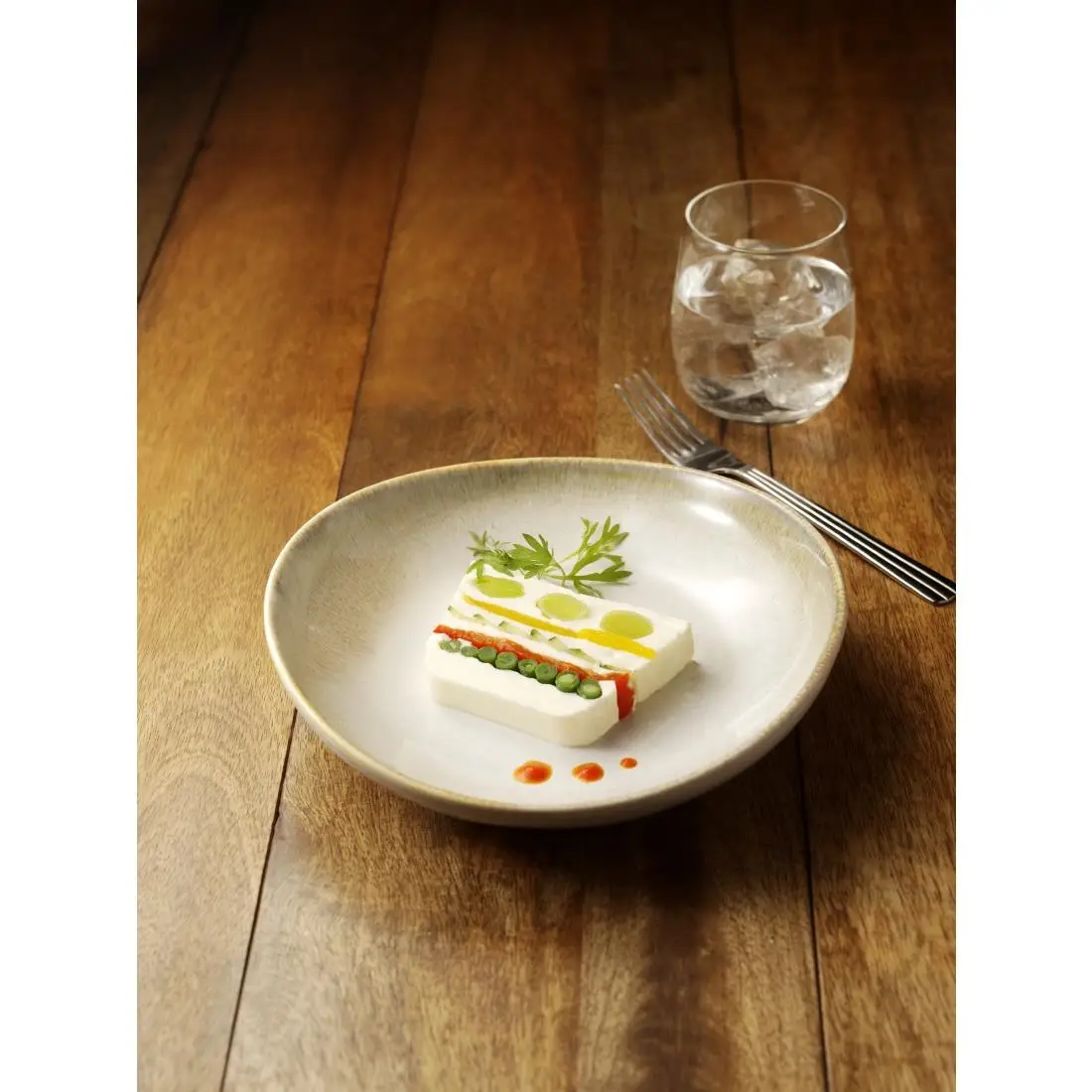 Olympia Birch Wide Bowls Taupe 208mm (6 Pack) DR784 - Image 5