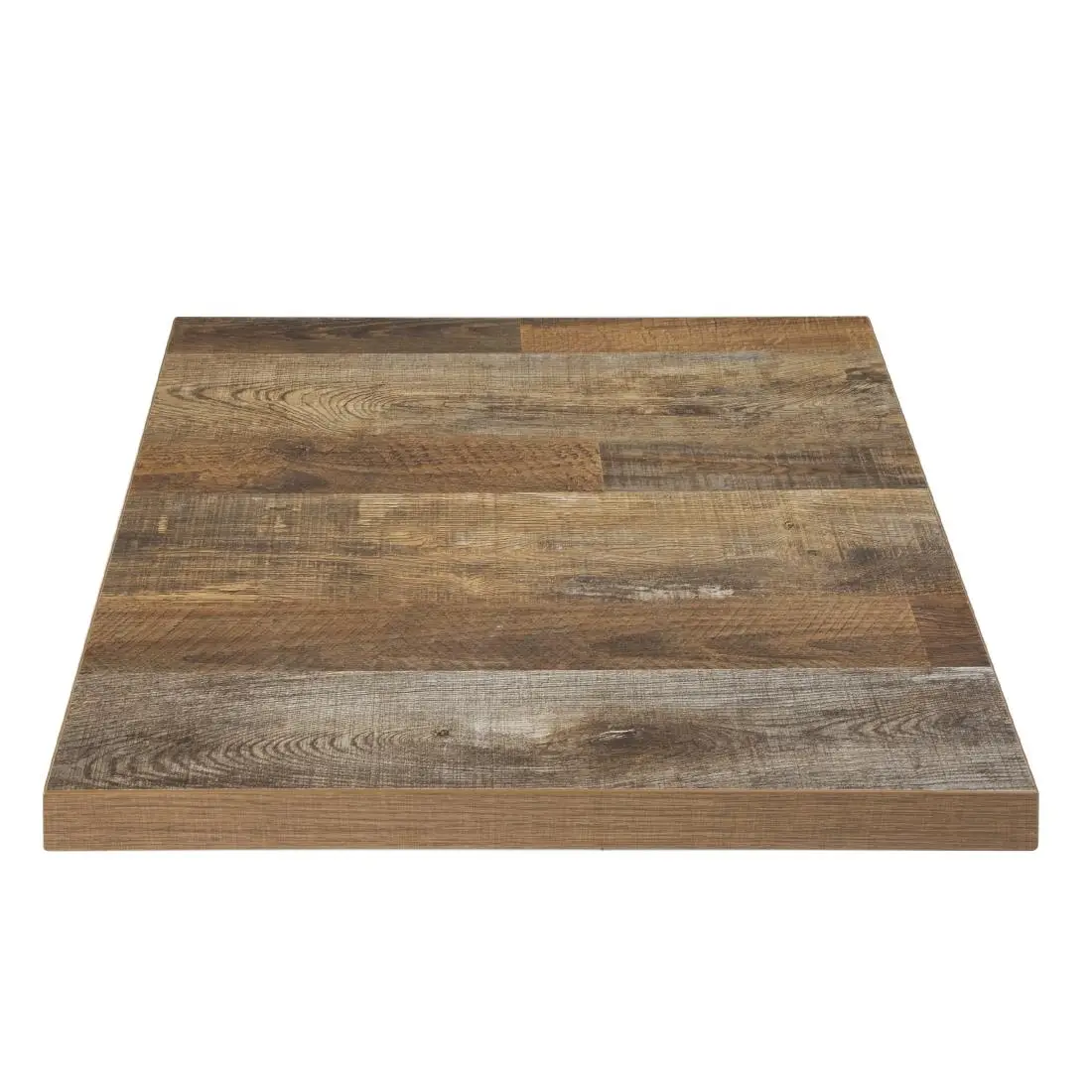 Bolero Pre-Drilled Square Table Top Urban Dark 700mm DR823 - Image 3