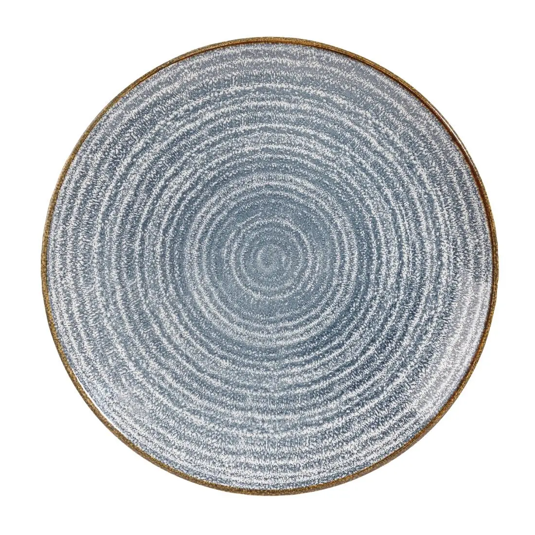 Churchill Studio Prints Homespun Coupe Plates Slate Blue 260mm (12 Pack) DS521