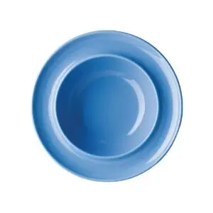 Olympia Heritage Raised Rim Bowls Blue 205mm (4 Pack) DW142