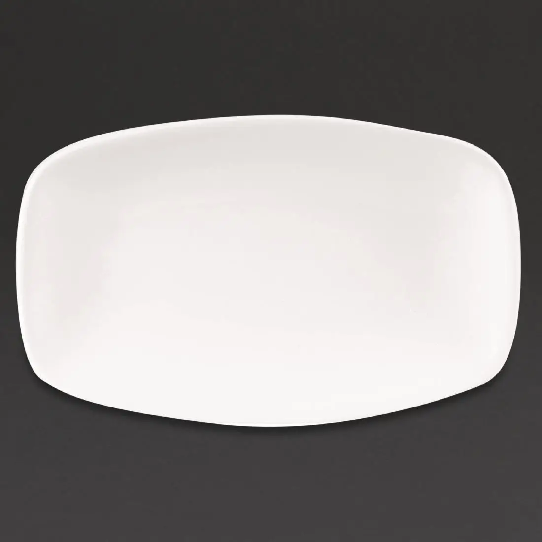 Churchill X Squared Oblong Plates White 121 x 200mm (12 Pack) DW345